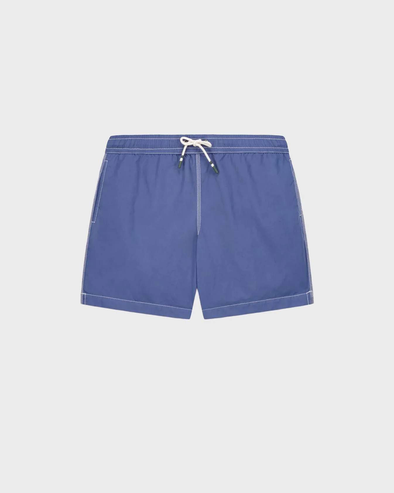 Hartford Woven Swmming Shorts in Denim
