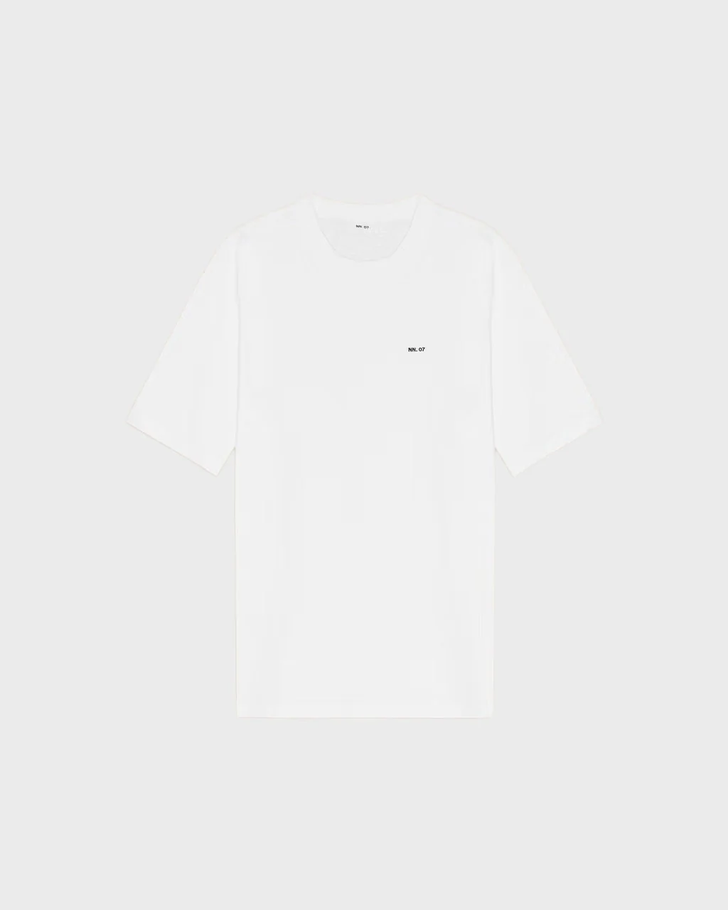 NN07 Adam Logo T-Shirt in White
