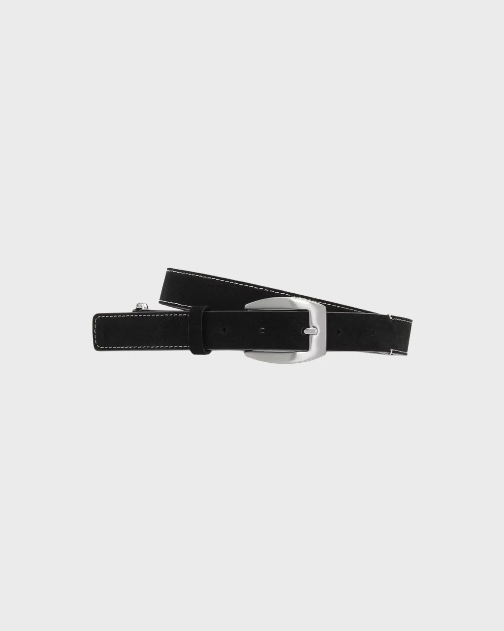 NN07 Dual Suede Belt in Black