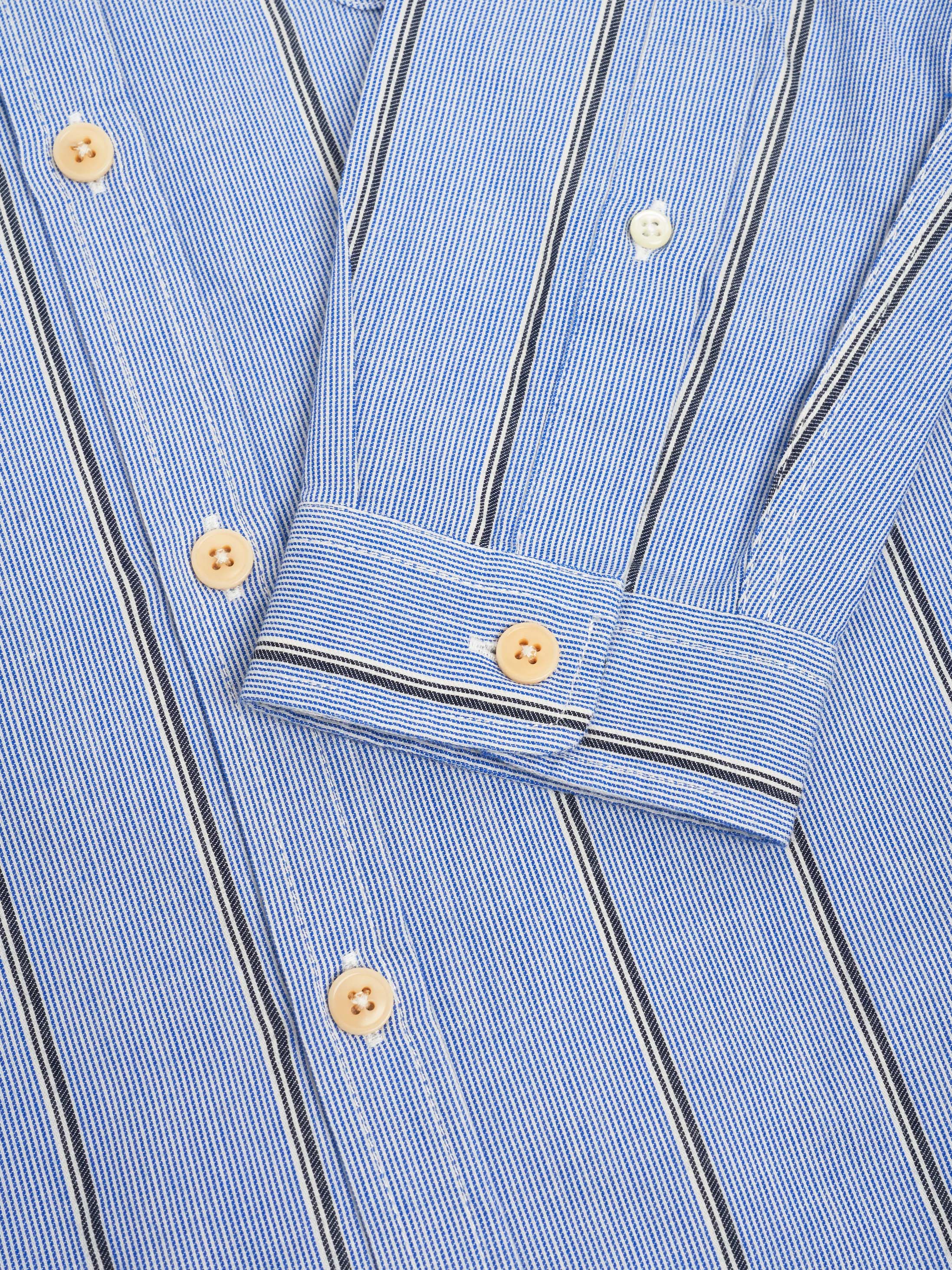 Oliver Spencer New York Special Shirt Pinwell in Blue - Image 3