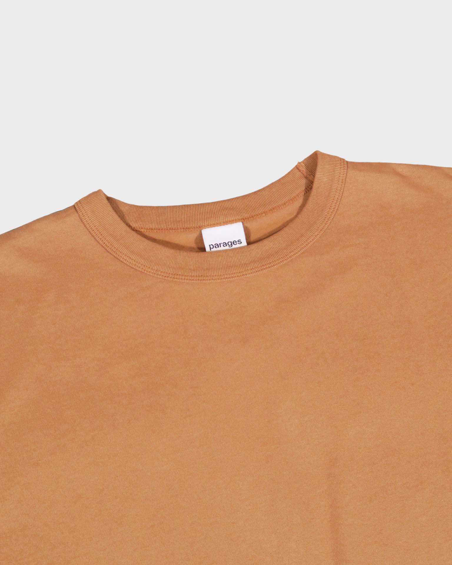 Parages Big T-Shirt in Burnt Orange - Image 2