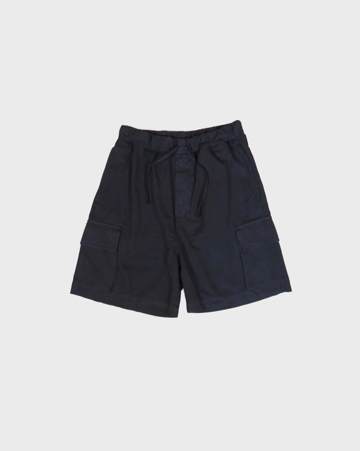 Parages Cargo Bermuda Shorts in Black