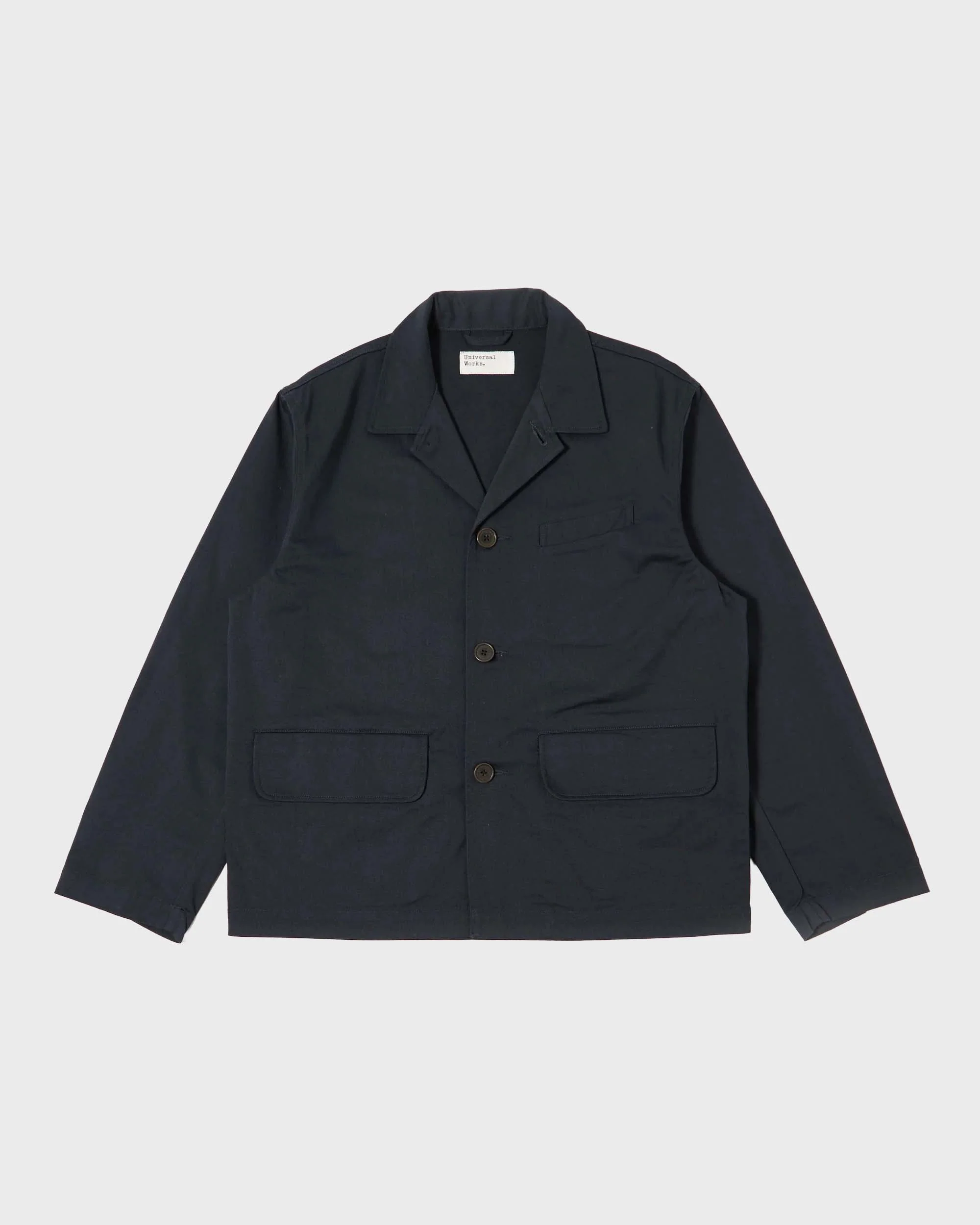 Universal Works Franck Jacket in Navy Twill - Image 2