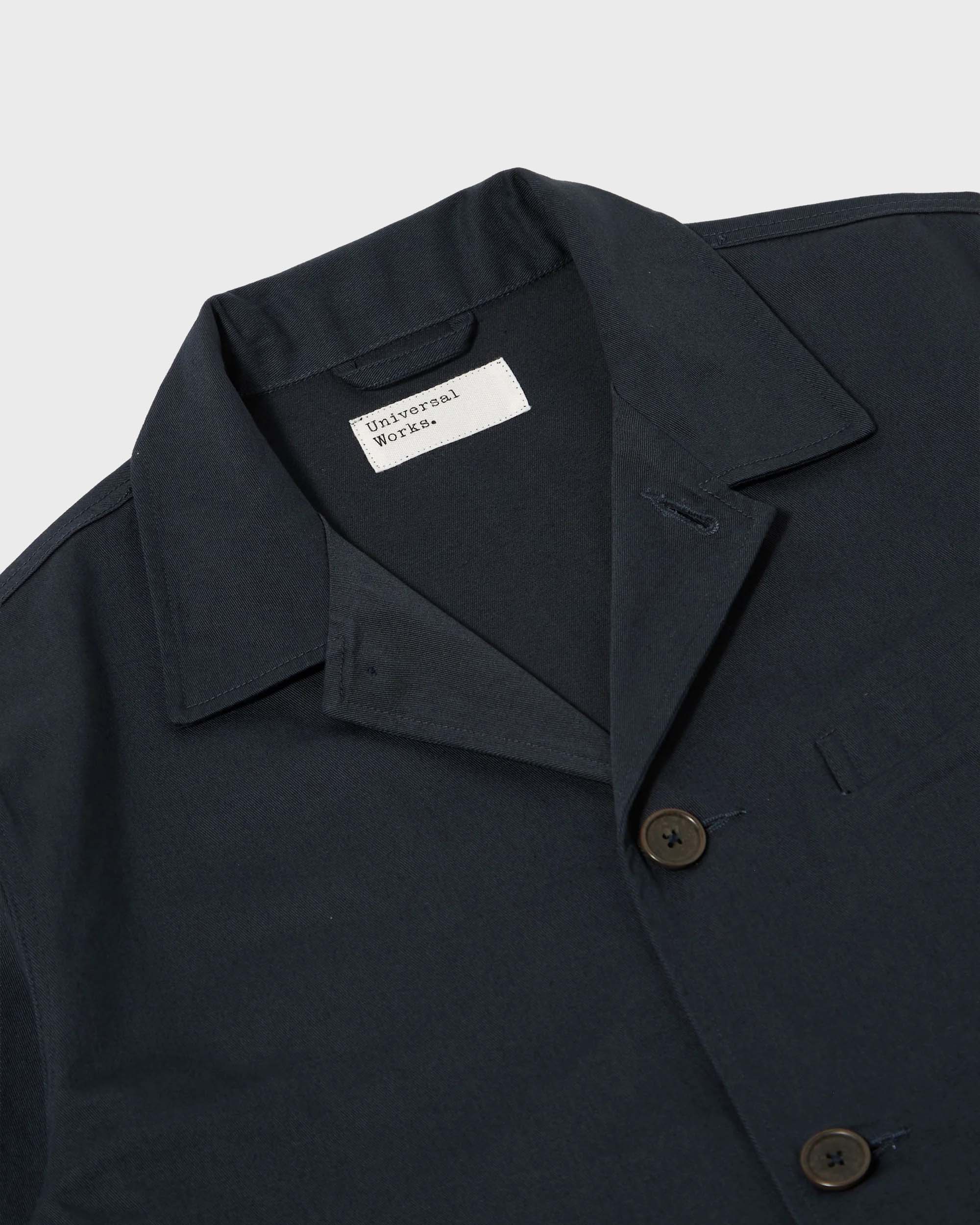 Universal Works Franck Jacket in Navy Twill - Image 3