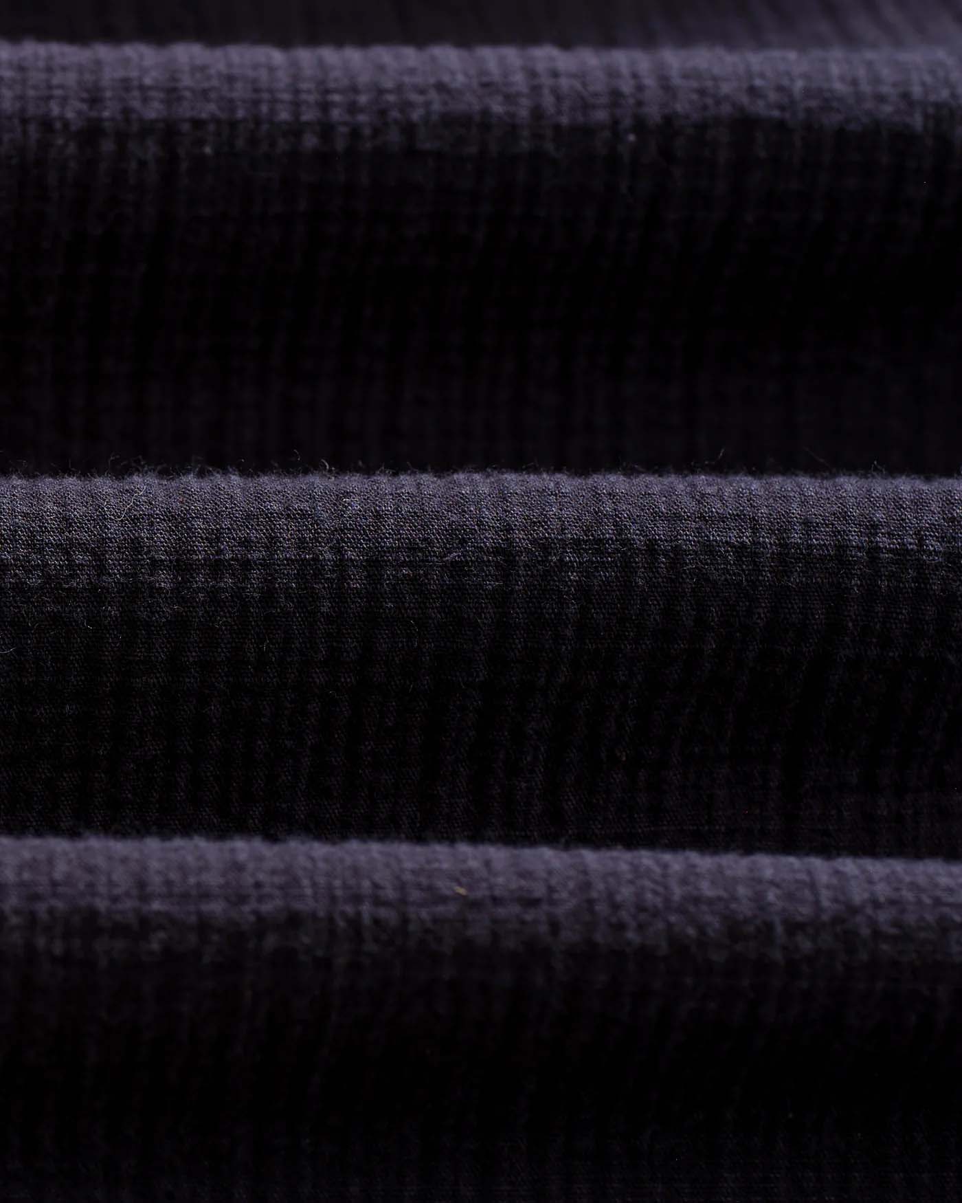 Wax London Eldon Cotton Linen Crinkle Jacket in Navy - Image 5